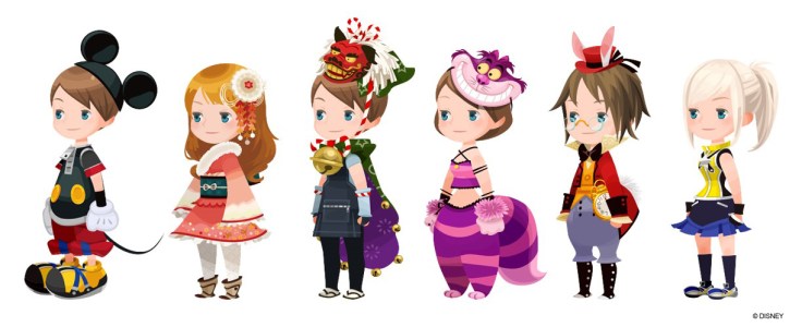 Kingdom Hearts Unchained X Avatars