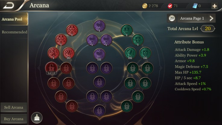 Arena of Valor Pic 4 Arcana Building